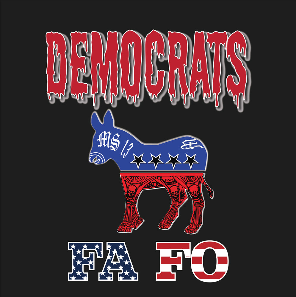 MS 13 Democrats FA FO, Made in the USA Unisex t-shirt