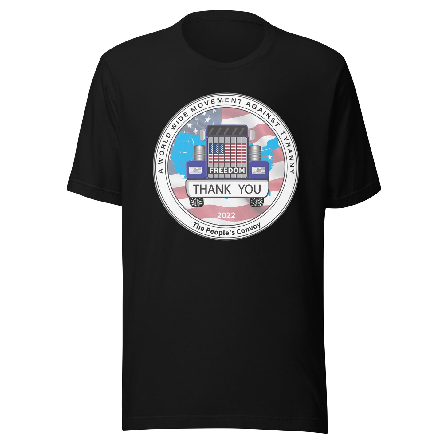 Peoples Convoy, Made in USA, Unisex t-shirt