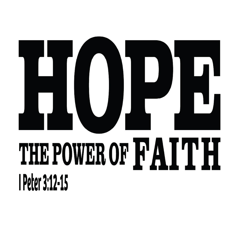 Hope the power of Faith   Made in the USA Unisex t-shirt