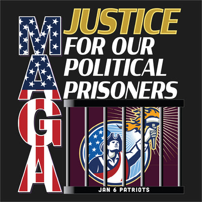 Justice for J6ers   Made in America  Unisex t-shirt