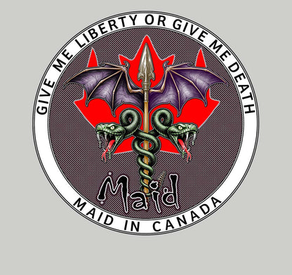 GIVE ME LIBERTY OR MAID Unisex t-shirt