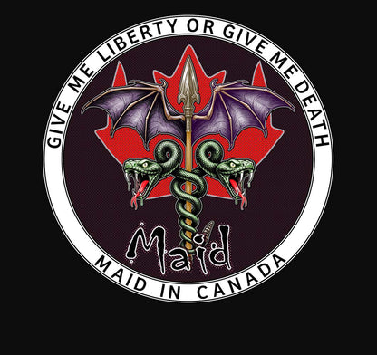 GIVE ME LIBERTY OR MAID Unisex t-shirt