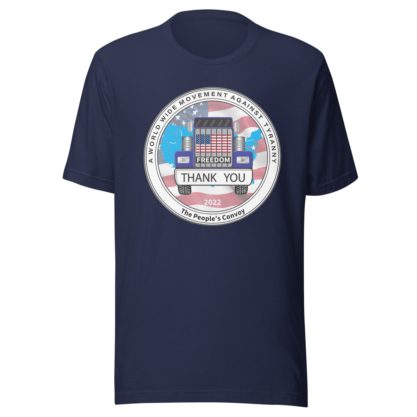 Peoples Convoy,  Made in USA, Unisex t-shirt