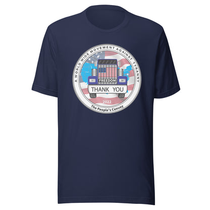 Peoples Convoy,  Made in USA, Unisex t-shirt